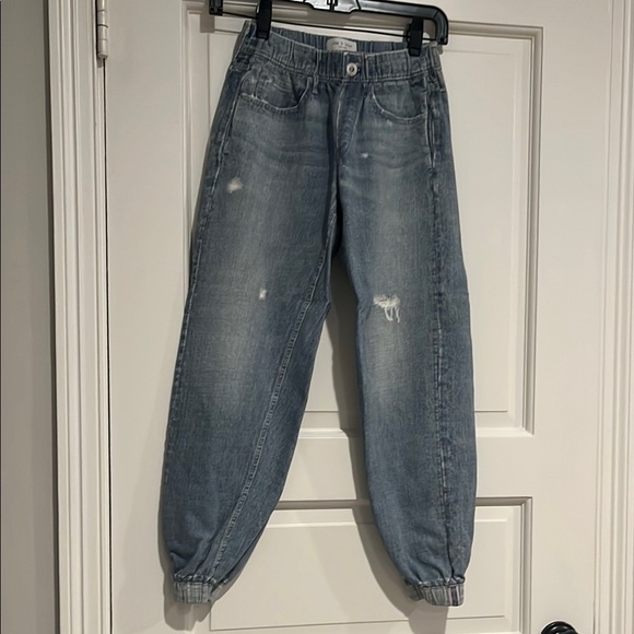 Rag & bone Distressed Joggers - Picture 1 of 8